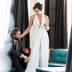 White Jill Stuart Mara Jumpsuit